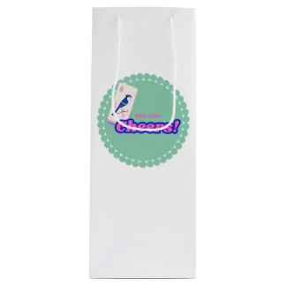 Mahjong Hostess Wine Gift Bag 