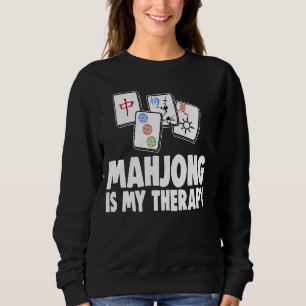 Mahjong Is My Therapy Tee  Women Game Lovers
