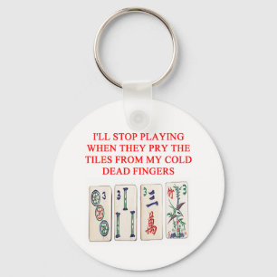 mahjong key ring