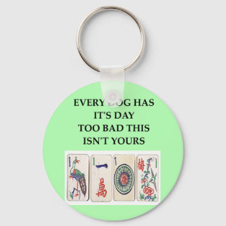 mahjong key ring