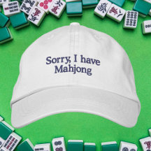 Mahjong Lover / Sorry I Have Mahjong Funny
