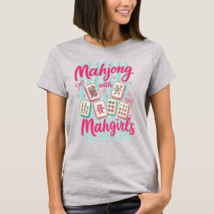 Mahjong, Mahjong With Mahgirls, Summer Games Night T-Shirt