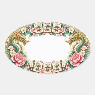 Mahjong Name Sticker