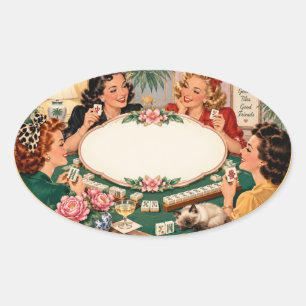 Mahjong Name Sticker