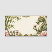 Mahjong Name Tags