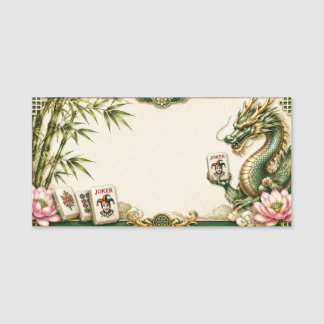 Mahjong Name Tags