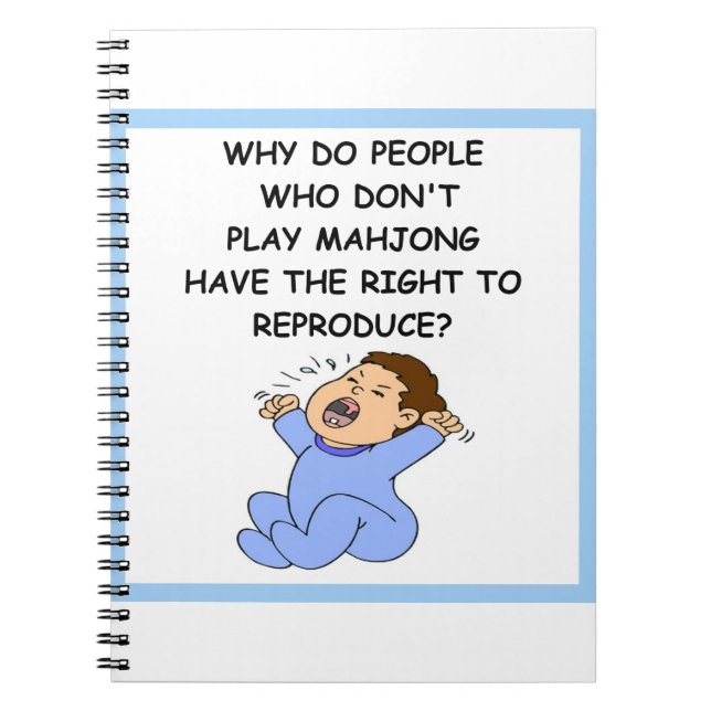 MAHJONG NOTEBOOK (Front)