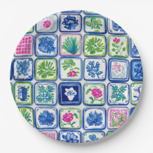 Mahjong Paper Plate