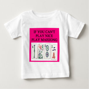 MAHJONG player Baby T-Shirt
