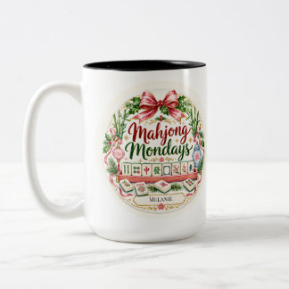 Mahjong Player Personalised Coffee Mug Gift