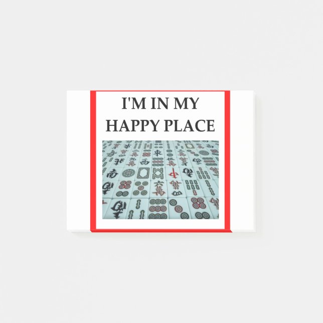 mahjong post-it notes (Front)