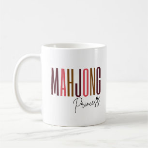 Mahjong Princess Funny Mahjong Coffee Mug