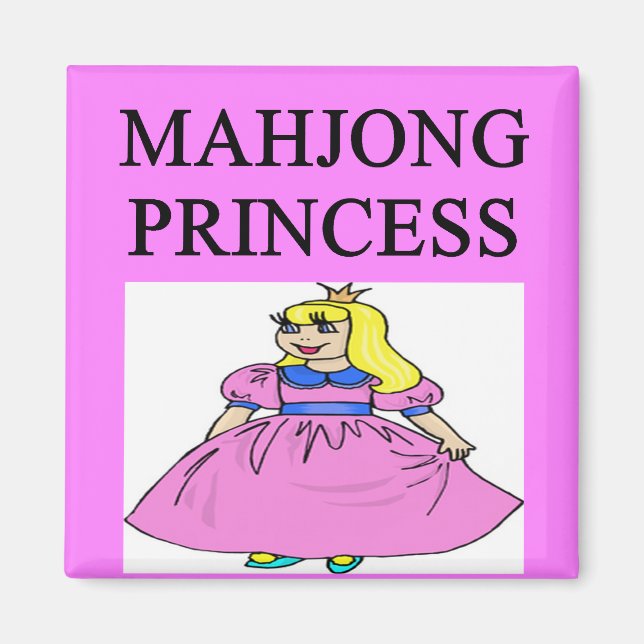 MAHJONG princess Magnet (Front)