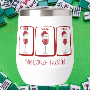 Mahjong Queen Custom Wine Mahjong South Tiles