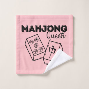 Mahjong Queen Wash Cloth