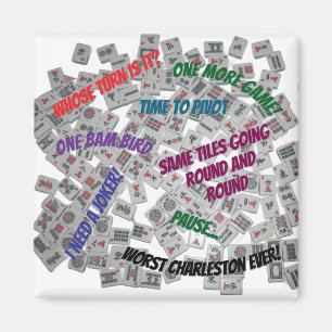 Mahjong Sayings Magnet