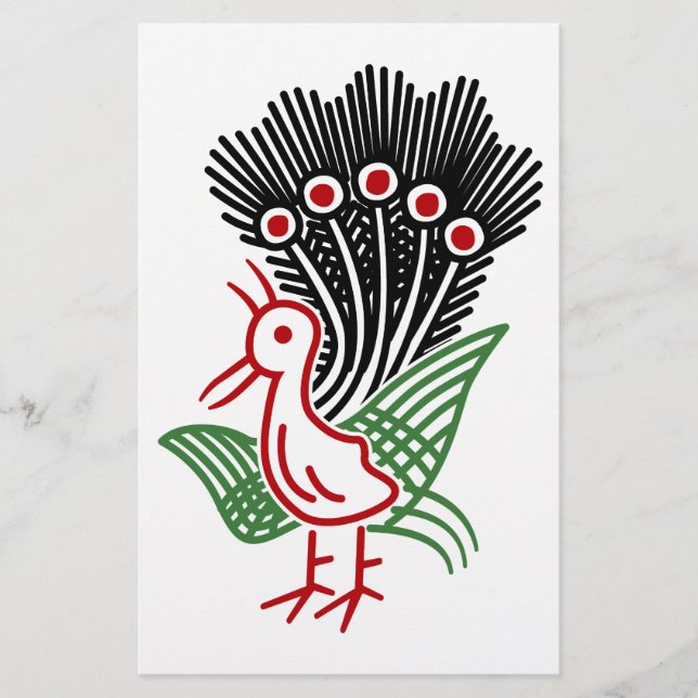 Mahjong Tile 1 Zhai Isoroko Only -01 Stationery (Front)