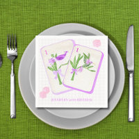 Mahjong Tile Napkins for Mahjong Party Decor