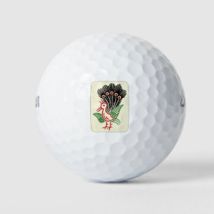 Mahjong Tile Search / ONE OF BAMBOOS -MAHJONG TILE Golf Balls
