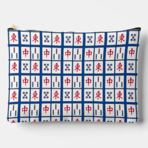 Mahjong Tiles Design Accessory Bag