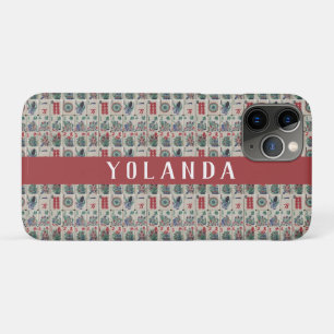 Mahjong Tiles Pattern Personalised Case-Mate iPhone Case