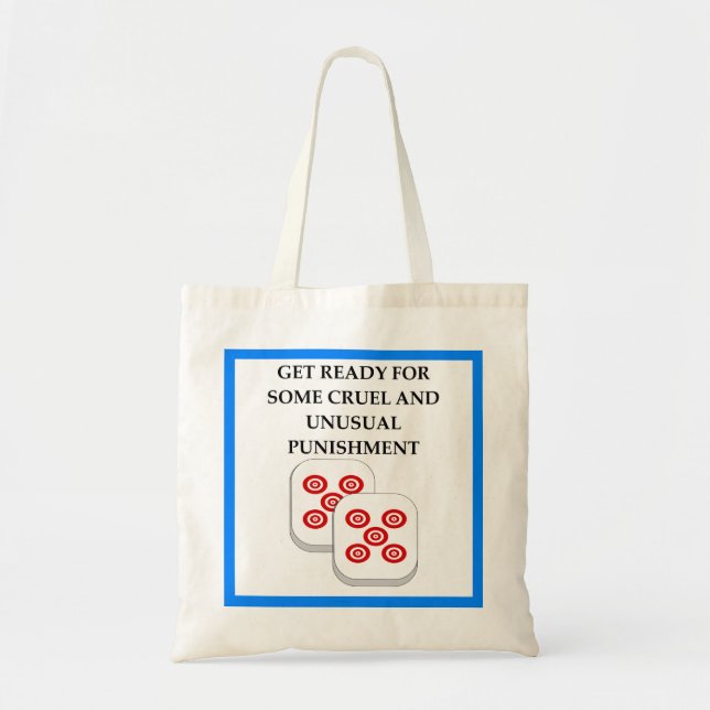 MAHJONG TOTE BAG (Front)