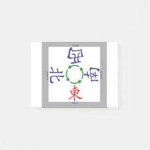 mahjong winds indicator post-it notes
