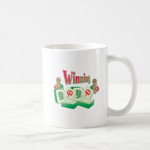 Mahjong winning coffee mug