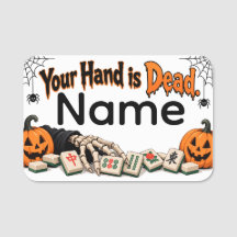Mahjongg Name Tag