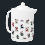 MahJongg tiles design<br><div class="desc">Personalise (Change the image or add background) on MahJongg tiles (symbols) designed Zazzle Speciality Teapot. Great gift for MahJong Lovers, MahJong Fans
#Teapot #MahJong #MahJongTiles #MahJongg #MahJongSymbols #Zazzle #ZazzleMade</div>