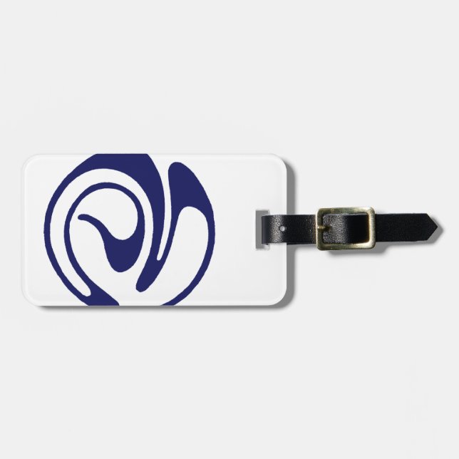 Mahler Luggage Tag (Front Horizontal)