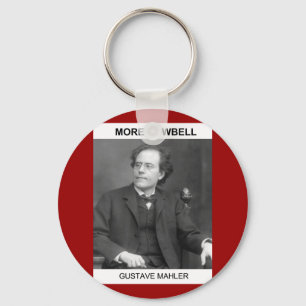 Mahler More Cowbell Keychain