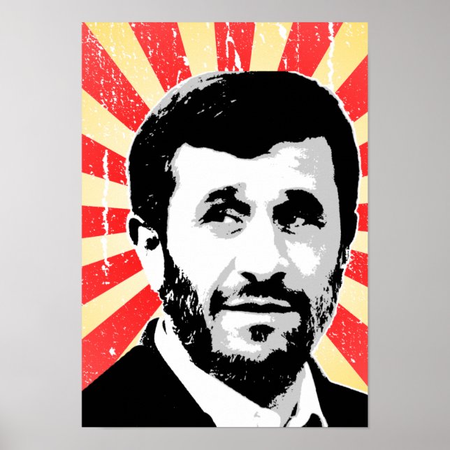 Mahmoud Ahmadinejad Poster (Front)