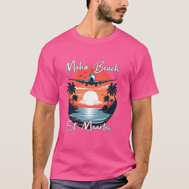 Maho Beach St. Maarten T-Shirt (Front)