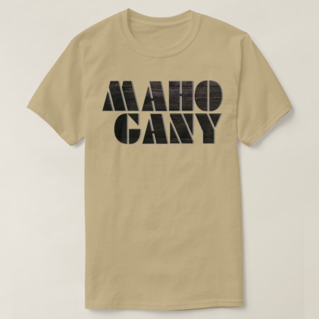 MAHO GANY T-Shirt (Design Front)