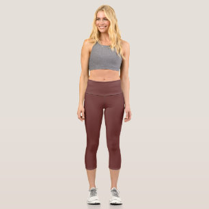Mahogany Cherry Elegant and Stylish Bliss Leggings