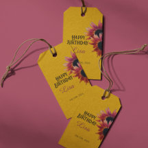 Mahogany Sunflower Birthday 