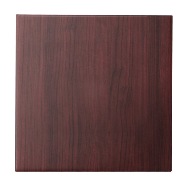Mahogany wood texture tile (Front)