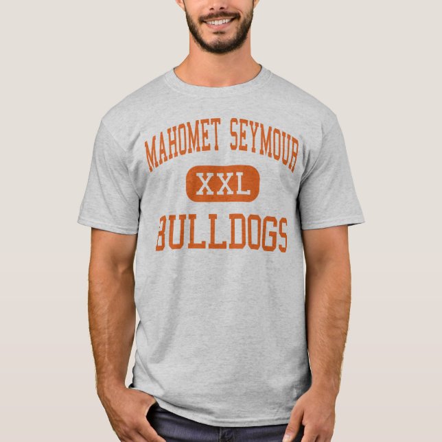 Mahomet Seymour - Bulldogs - High - Mahomet T-Shirt (Front)