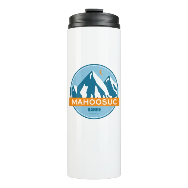 Mahoosuc Range New Hampshire Maine Thermal Tumbler (Front)