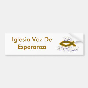 maHOu-arteparaJesus135, Iglesia Voz De Esperanza Bumper Sticker