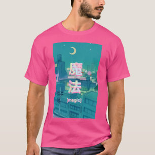 Mahou  Night Anime Sky T-Shirt
