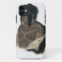 Mahsette-Kuiuab, Chief of the Cree Indians, plate
