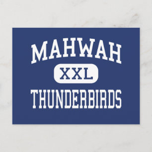 Mahwah - Thunderbirds - High - Mahwah New Jersey Postcard