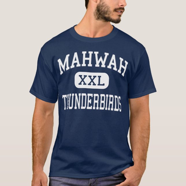 Mahwah - Thunderbirds - High - Mahwah New Jersey T-Shirt (Front)
