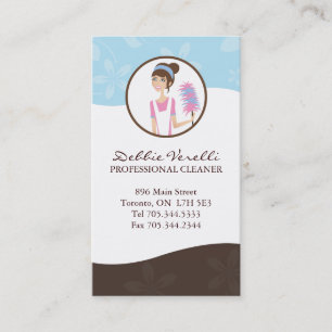 Maid Business Cards