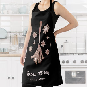 Maid Cleaning House Professional Cleaning Services Apron