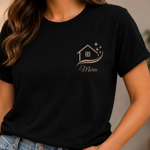 Maid Cleaning House Sparkling Business T-Shirt