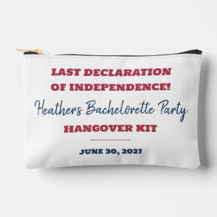 Maid in the USA, Bachelorette Party Hangover Kit Accessory Pouch