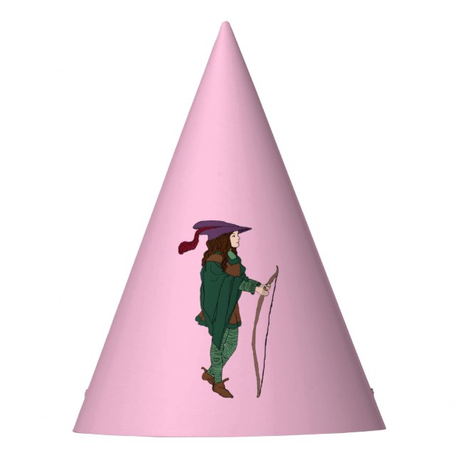 Maid Marian Party Hat (Front)